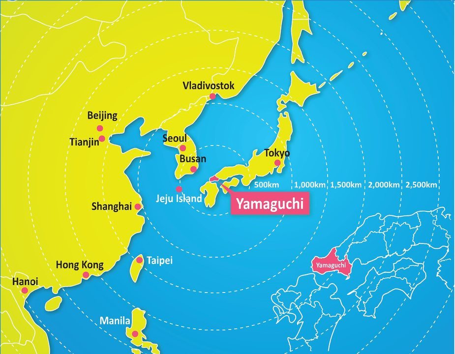 location of yamaguchi