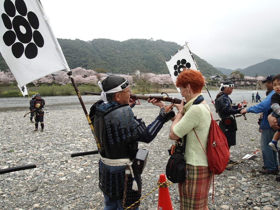 鉄砲隊の演武②