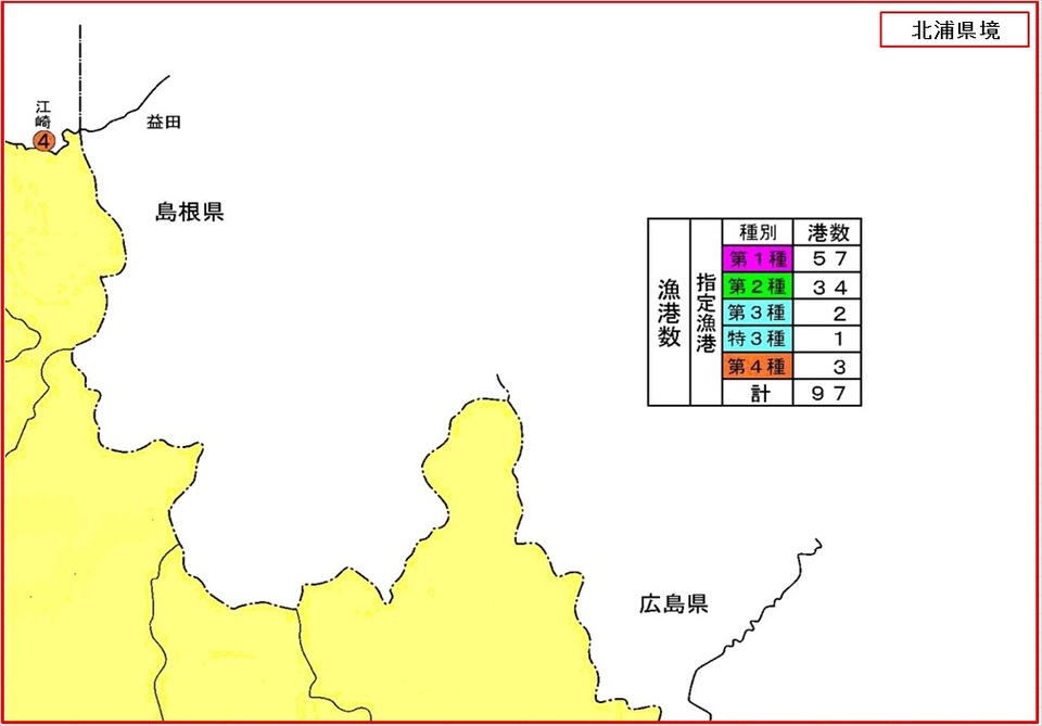 北浦県境の拡大画像