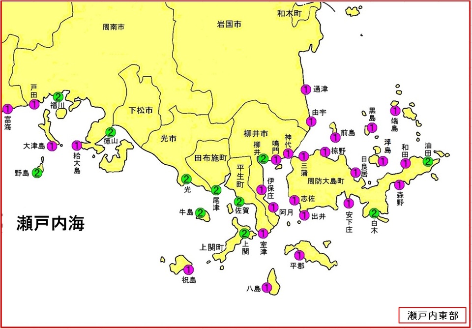 瀬戸内東部の拡大画像