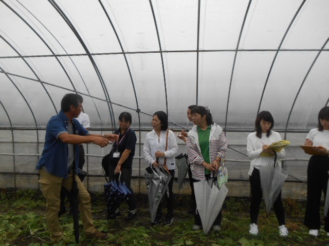 学校栄養士を対象とした産地見学会の画像