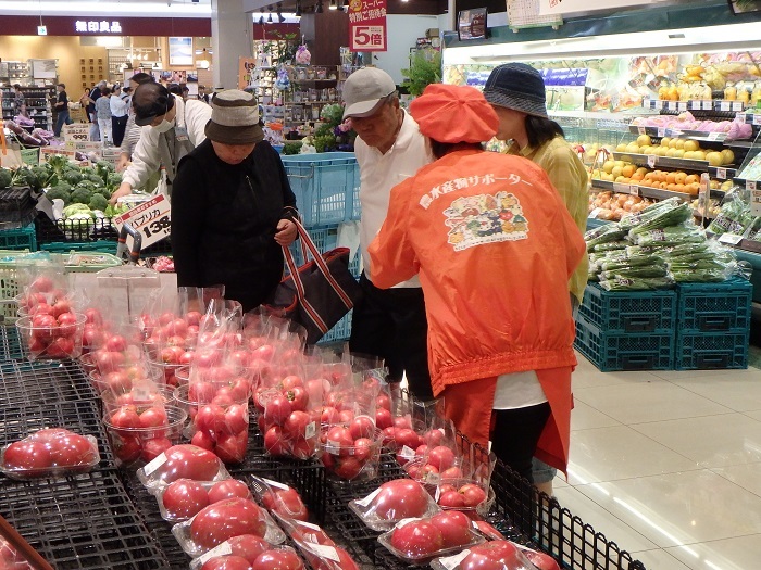 量販店との連携による地産・地消の推進