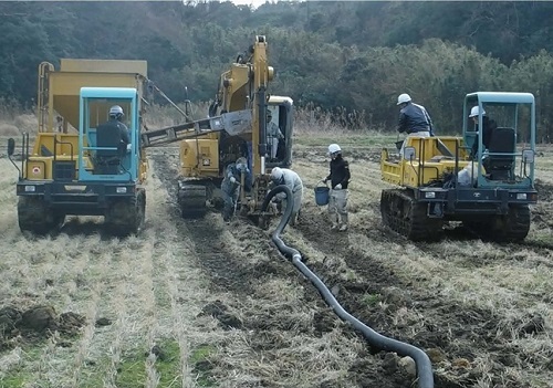 水田の高機能化対策工事2の画像