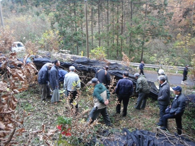 現地視察の画像