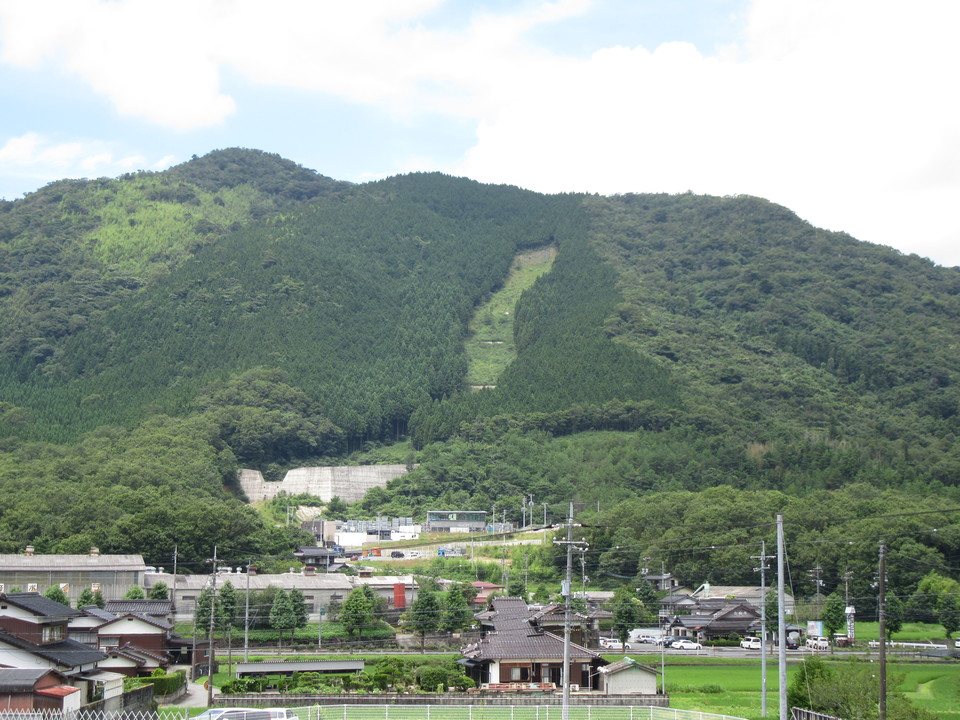 土砂流出防備保安林（山口市）の画像