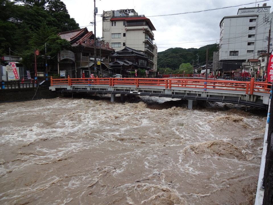 平成2７年８月2５日台風1５号（湯本地区）