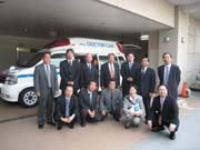 兵庫県災害医療センターを調査視察の画像