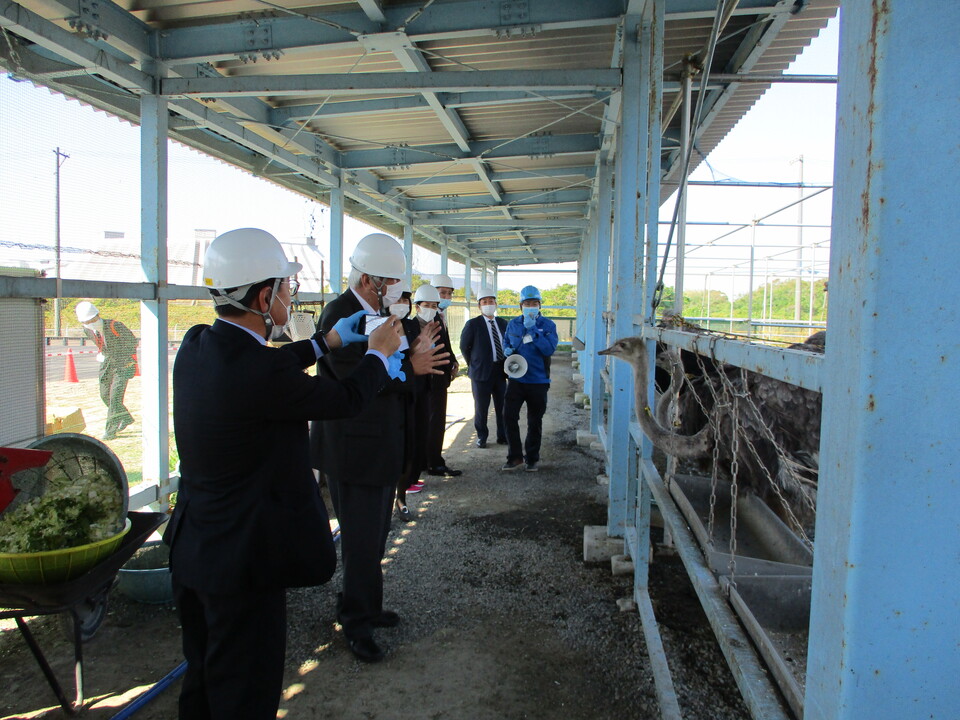 株式会社リライフ下松リサイクル工場を視察