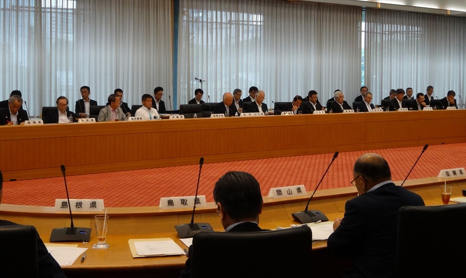 全国都道府県議会議長会　定例総会の画像