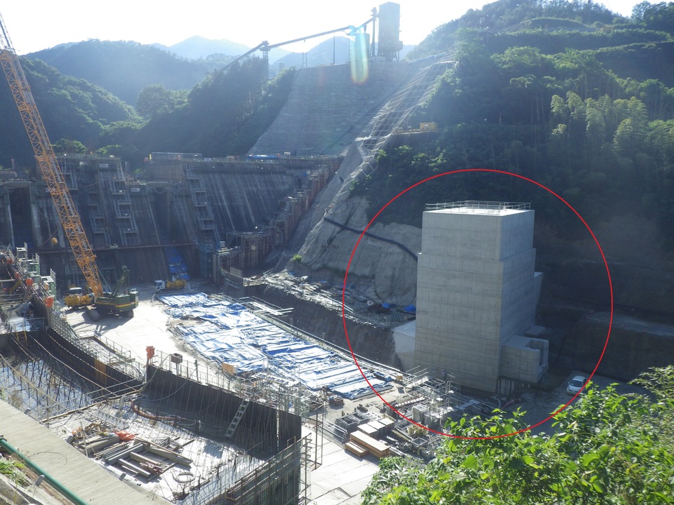 発電所基礎完成（平成29年5月） の画像1