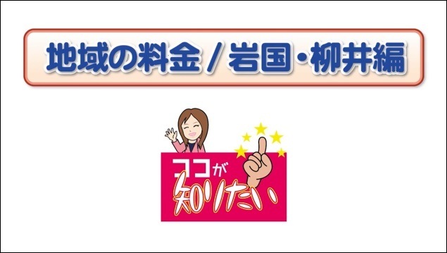 地域の料金（岩国・柳井）編の画像