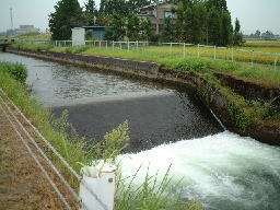 農業用水路の画像
