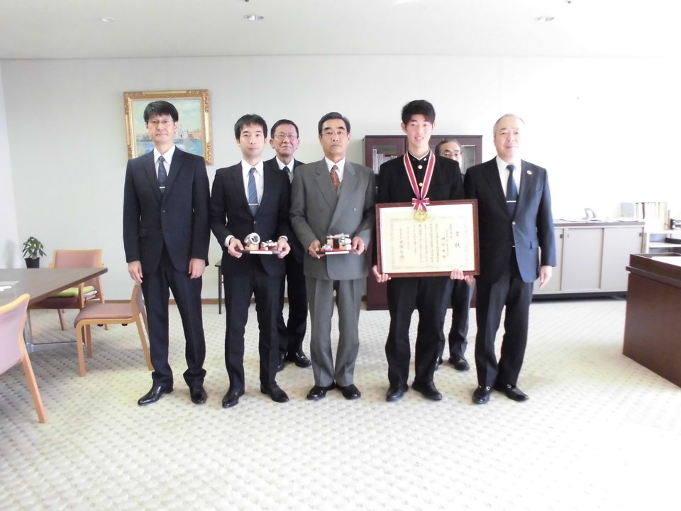 第18回高校生ものづくりコンテスト全国大会（旋盤部門）優勝