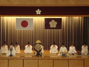 山口県神社雅楽会の演奏の画像2