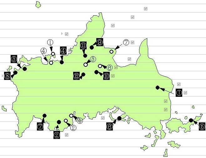 学校所在地地図